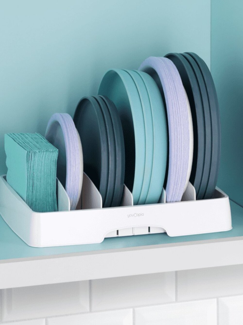 YouCopia StoraLid® Food Container Lid Organizer